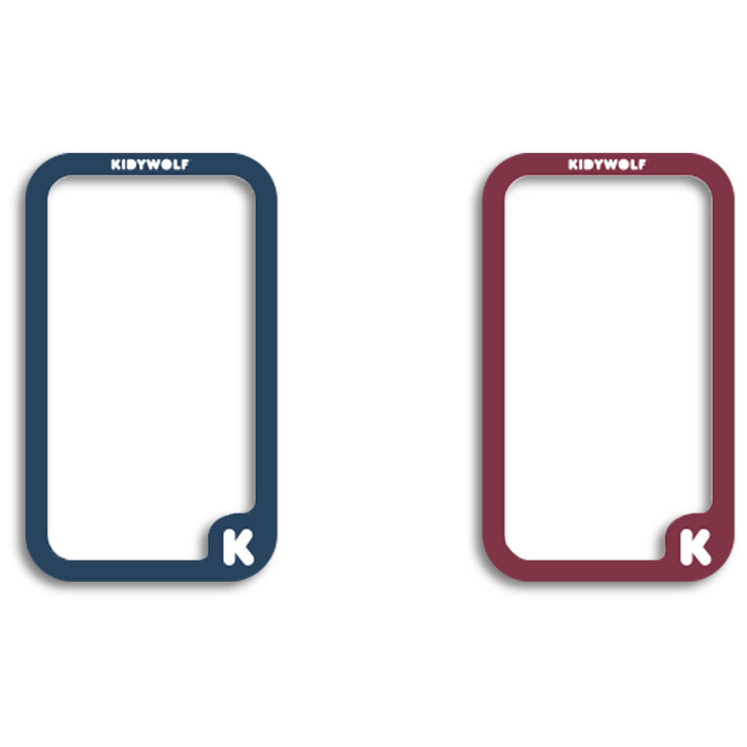 kidywolf kindercamera met thermische printer k-print - rood