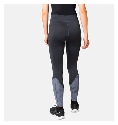Collant Long Femme Odlo Essentials Print Bleu
