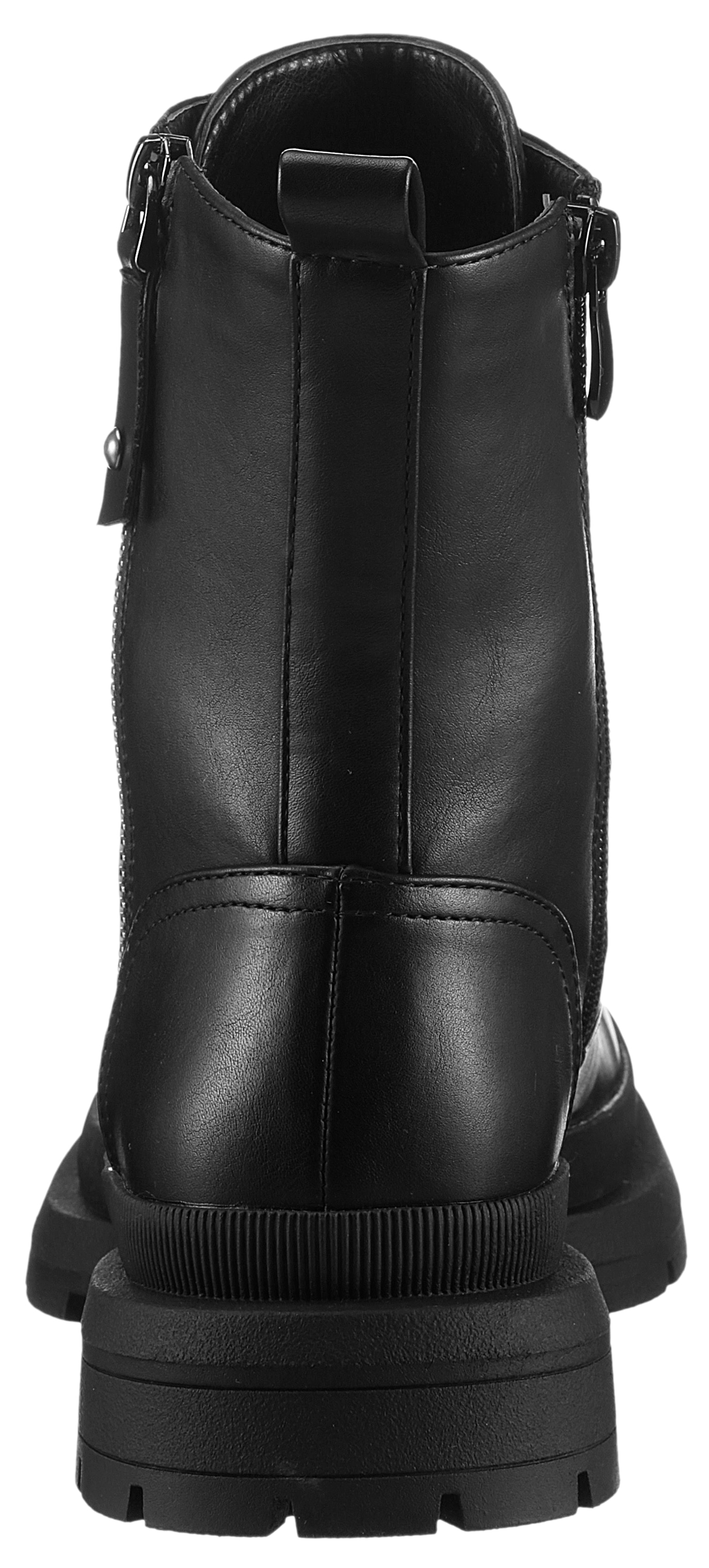 Aniston SHOES Schnürboots  , Schnürstiefelette, Workerboots, Profilsohle - NEUE KOLLEKTION