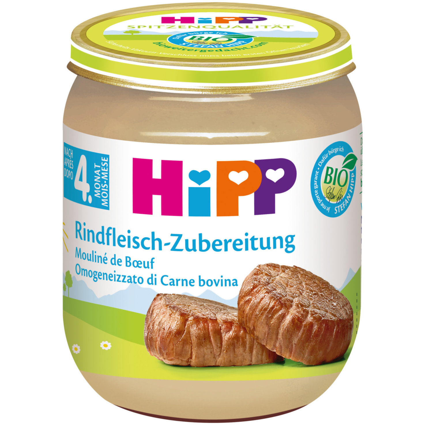 Hipp Bio Brei Rindfleisch 4+ Monate