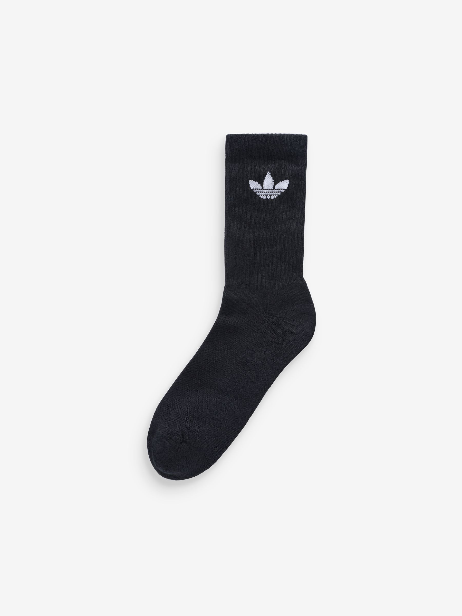 Zwart - adidas Originals verpakking van 3 Trefoil enkelsokken