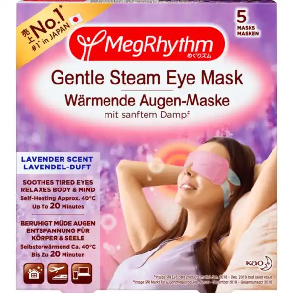 Wärmende Augen-Maske Lavendel-Duft
