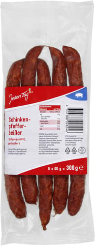Jeden Tag Schinken-Pfefferbeißer