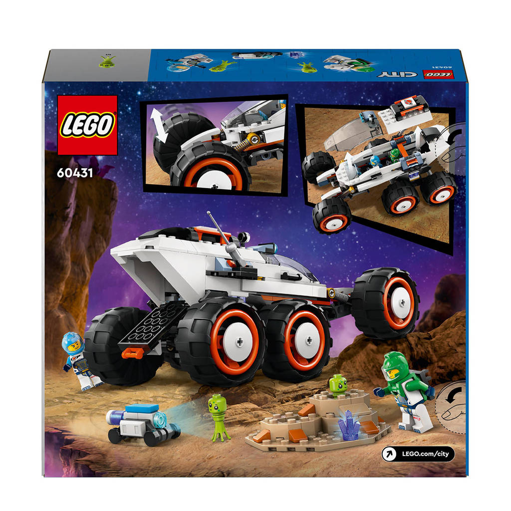 Leuk voor jong en oudRuimteverkenner en buitenaards leven Ruimte Speelgoed met Alien en Astronaut 60431