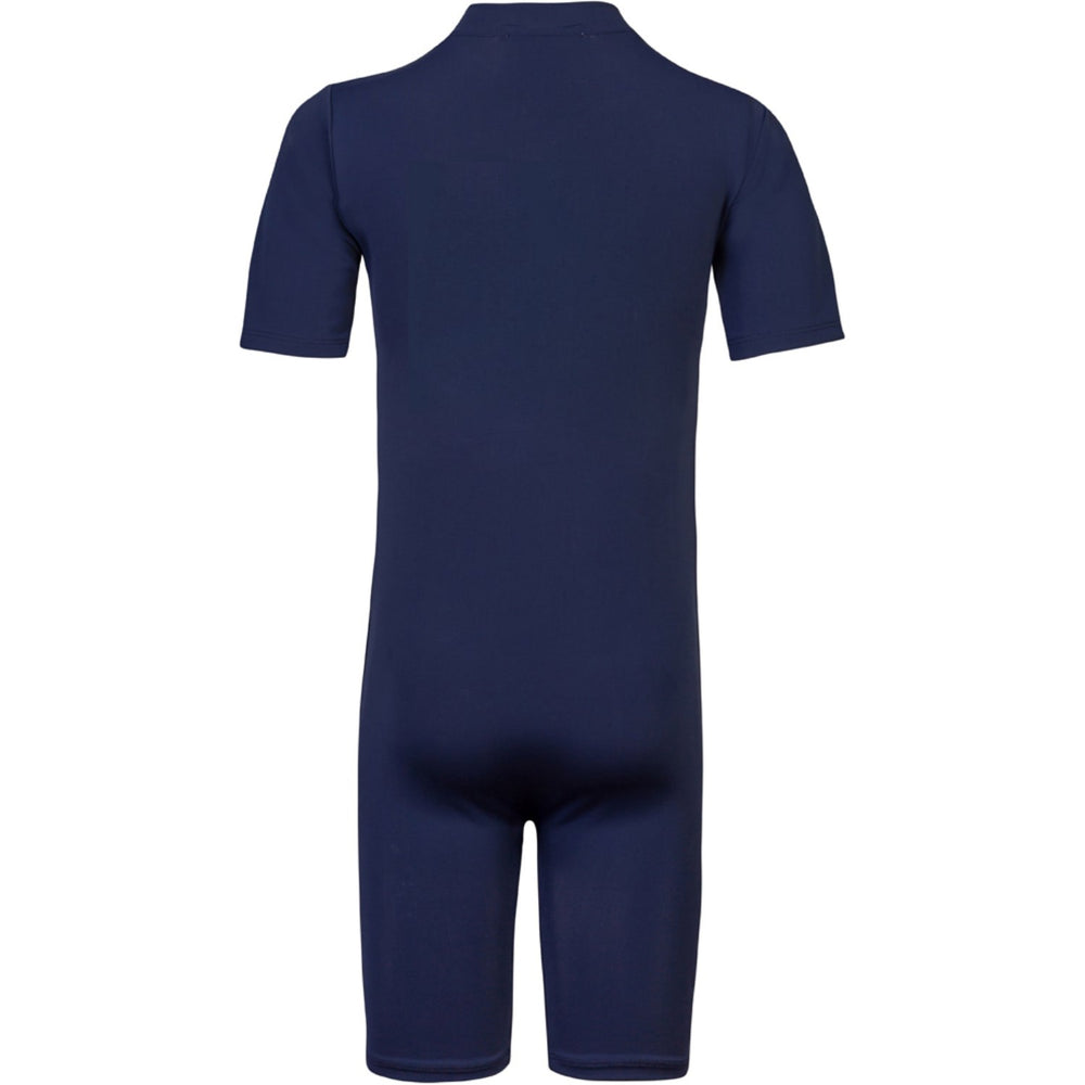 Køb Petit Crabe Blue Noe Basic Sunsuit S/S
