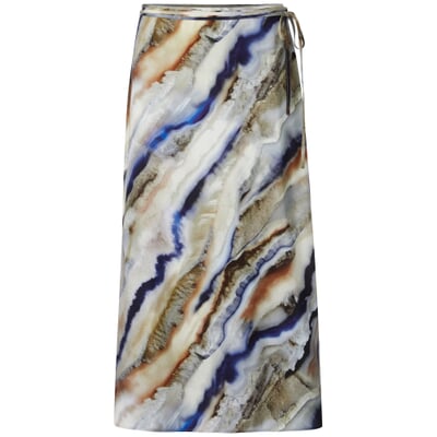 Damenrock mit Farbverlauf, Multicolor