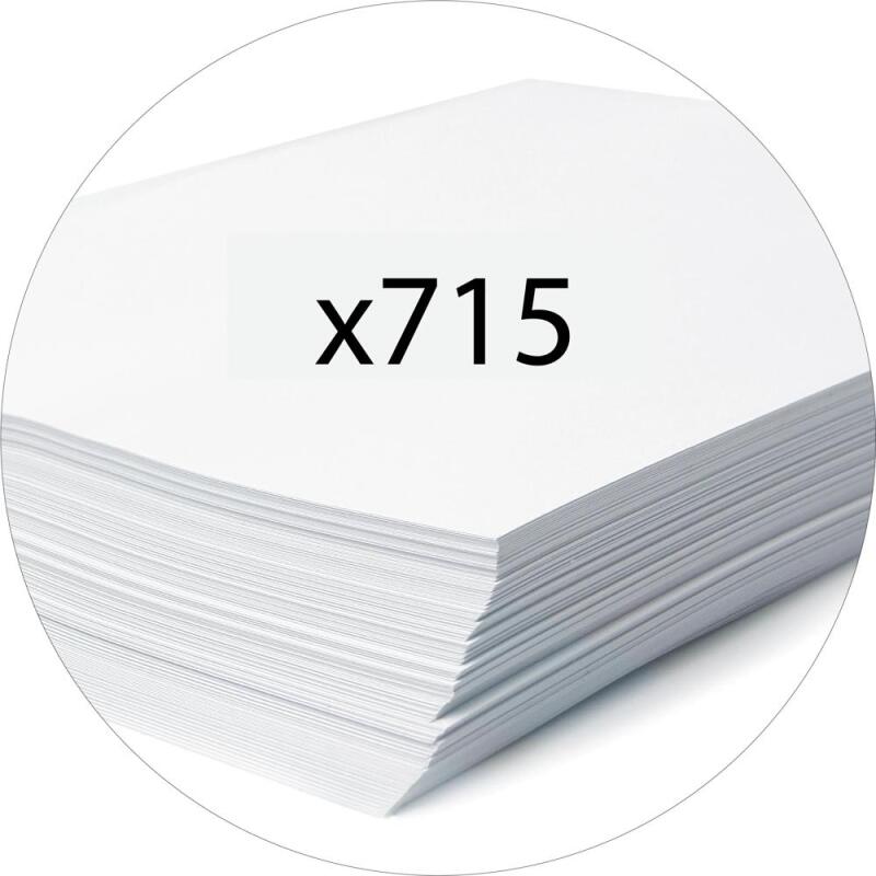 Classeur à levier cartonné Exacompta Prem'Touch A4 maxi - Dos 8 cm gris