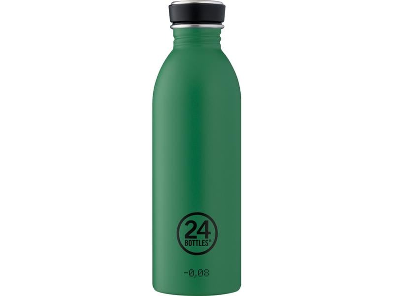 24Bottles Trinkflasche Urban 500 ml, Emerald Green Trinkflasche aus rostfreiem Edelstahl