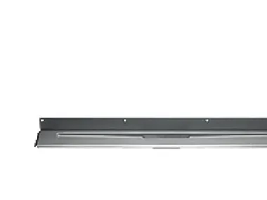 Unidrain Linie afløbsarmatur - bejdset rf stål 1004 1200mm m/vægflange