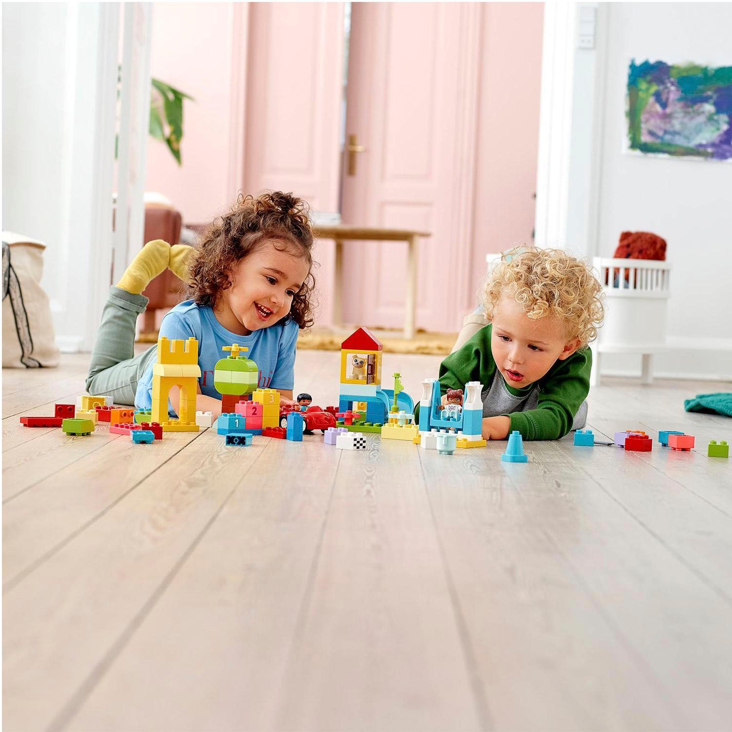 LEGO® Konstruktionsspielsteine »Deluxe Steinebox (10914), LEGO® DUPLO® Classic« Made in Europe