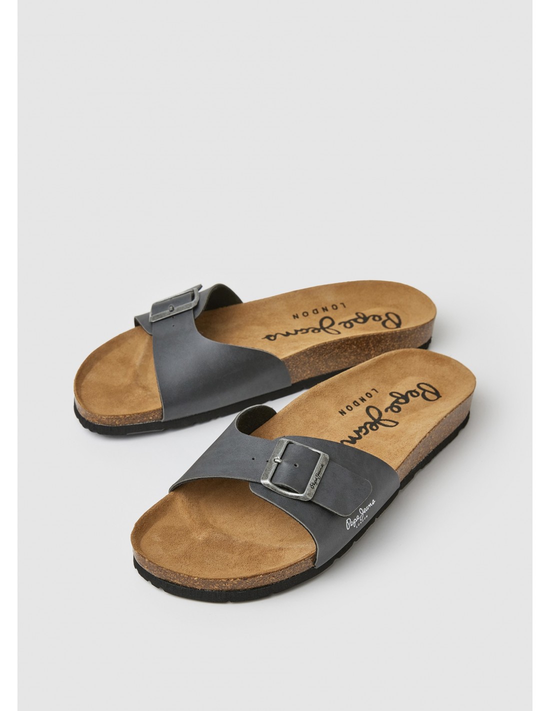 pepe jeans Claquettes Homme Bio Single Natur Anthracite