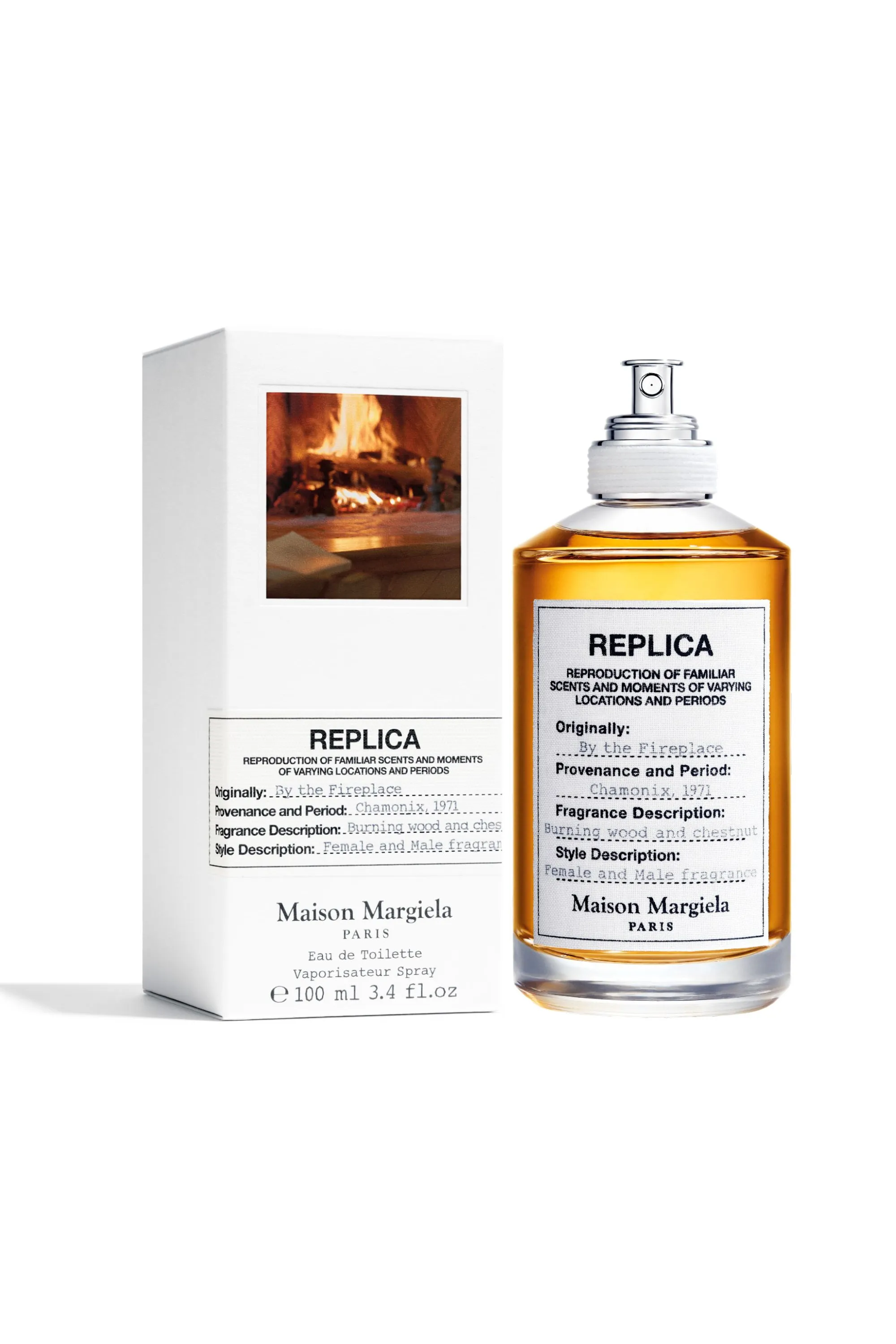 Maison Margiela REPLICA By the Fireplace Eau De Toilette Boisé-10 ml