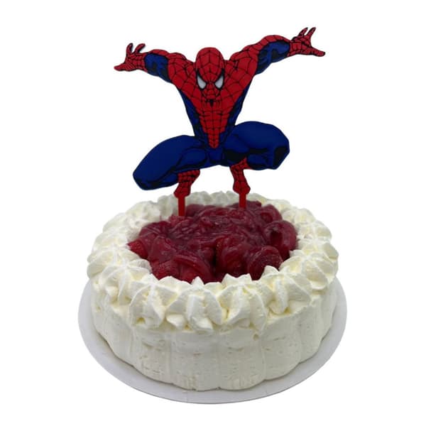 Spiderman festkake dekorasjon topper