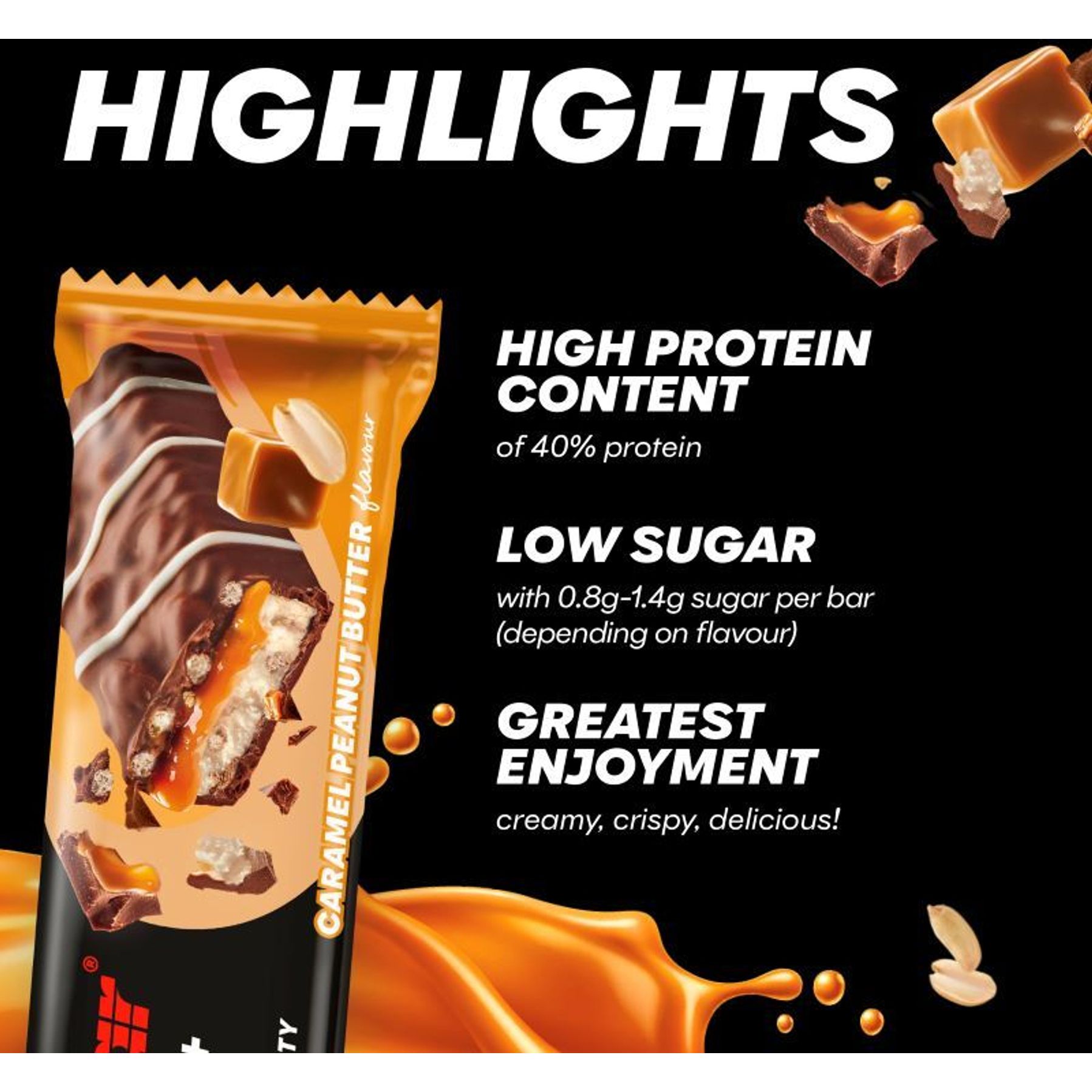 Powerbar Protein Plus 40% Crisp Bar Voordeelverpakking