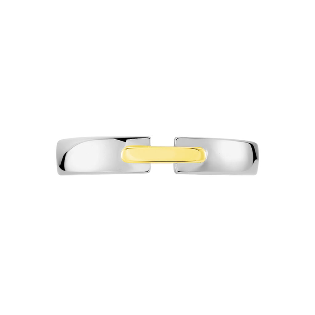 Alliance Marton Ruban Plat Or Bicolore