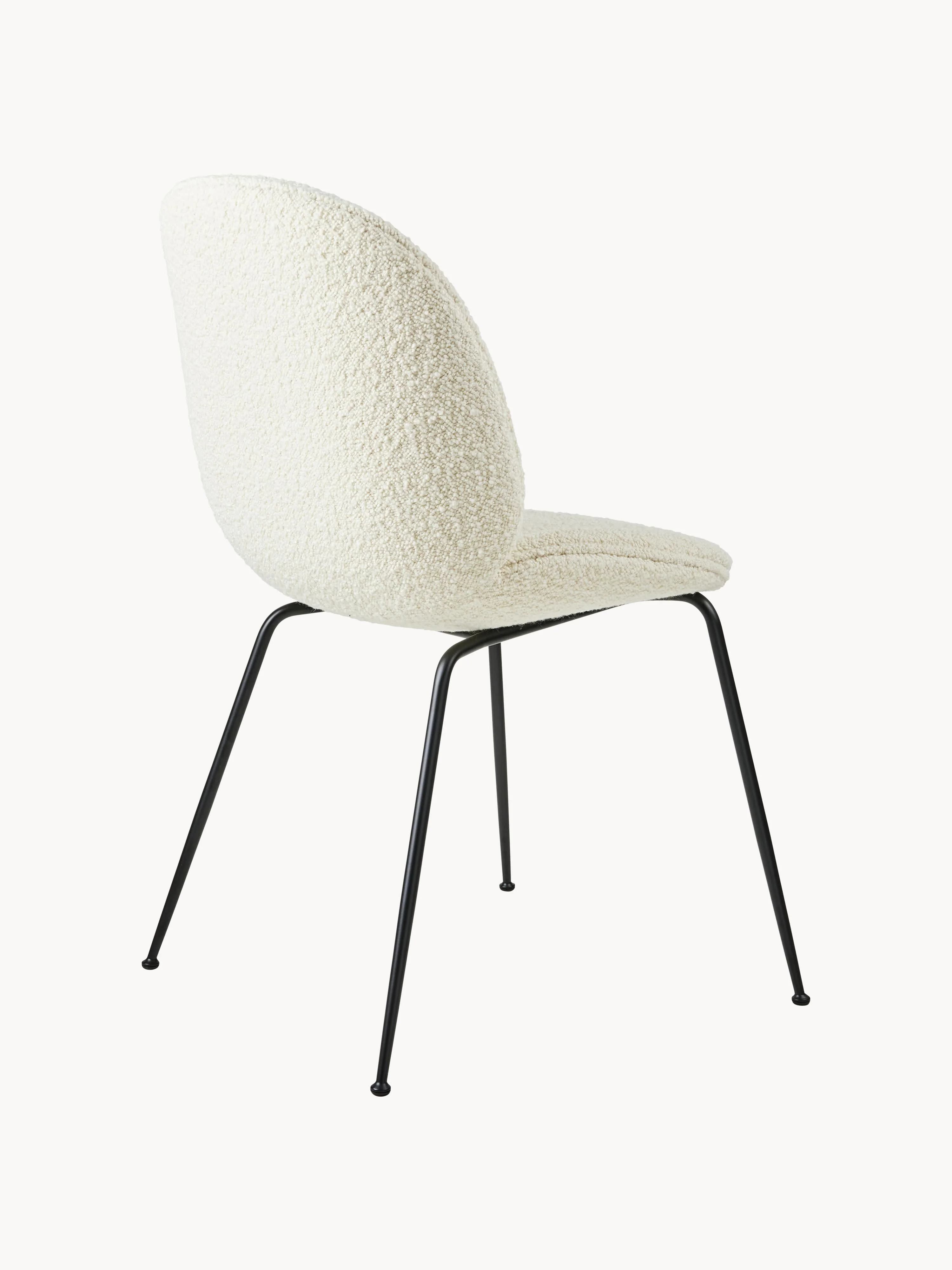 Bouclé stoel Beetle