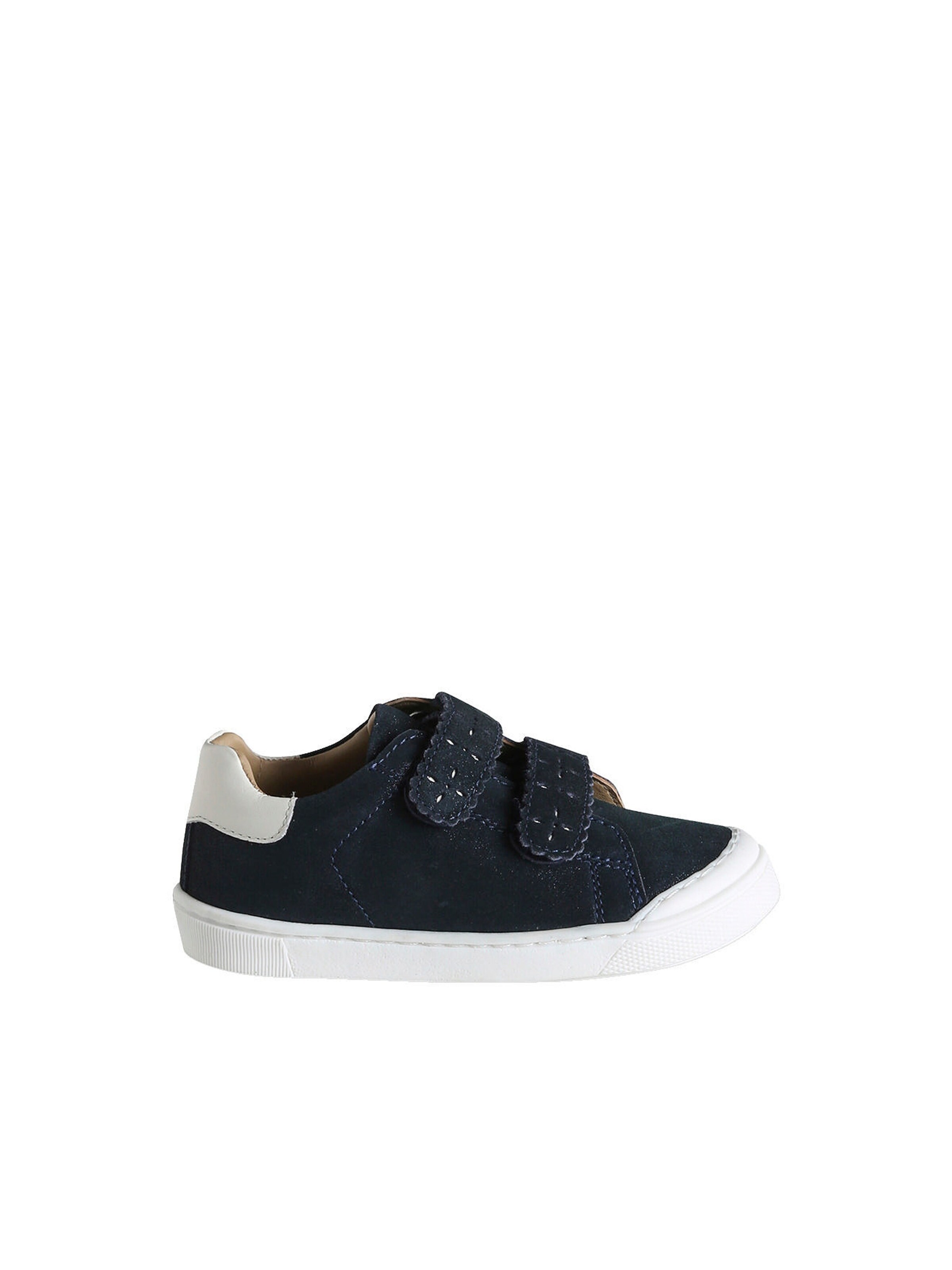 Vertbaudet Mädchen Klett-Sneakers mit Anziehtrick marine