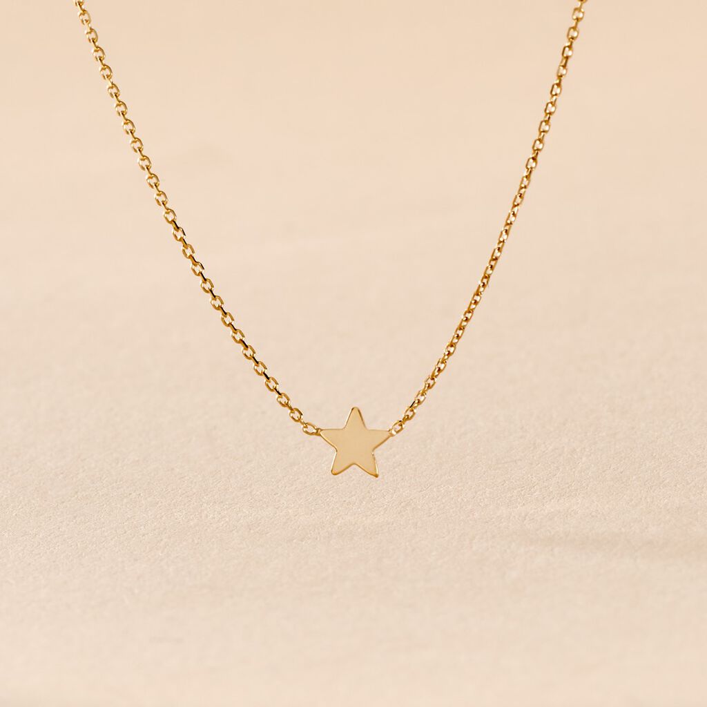 Collier Tinia Or Jaune