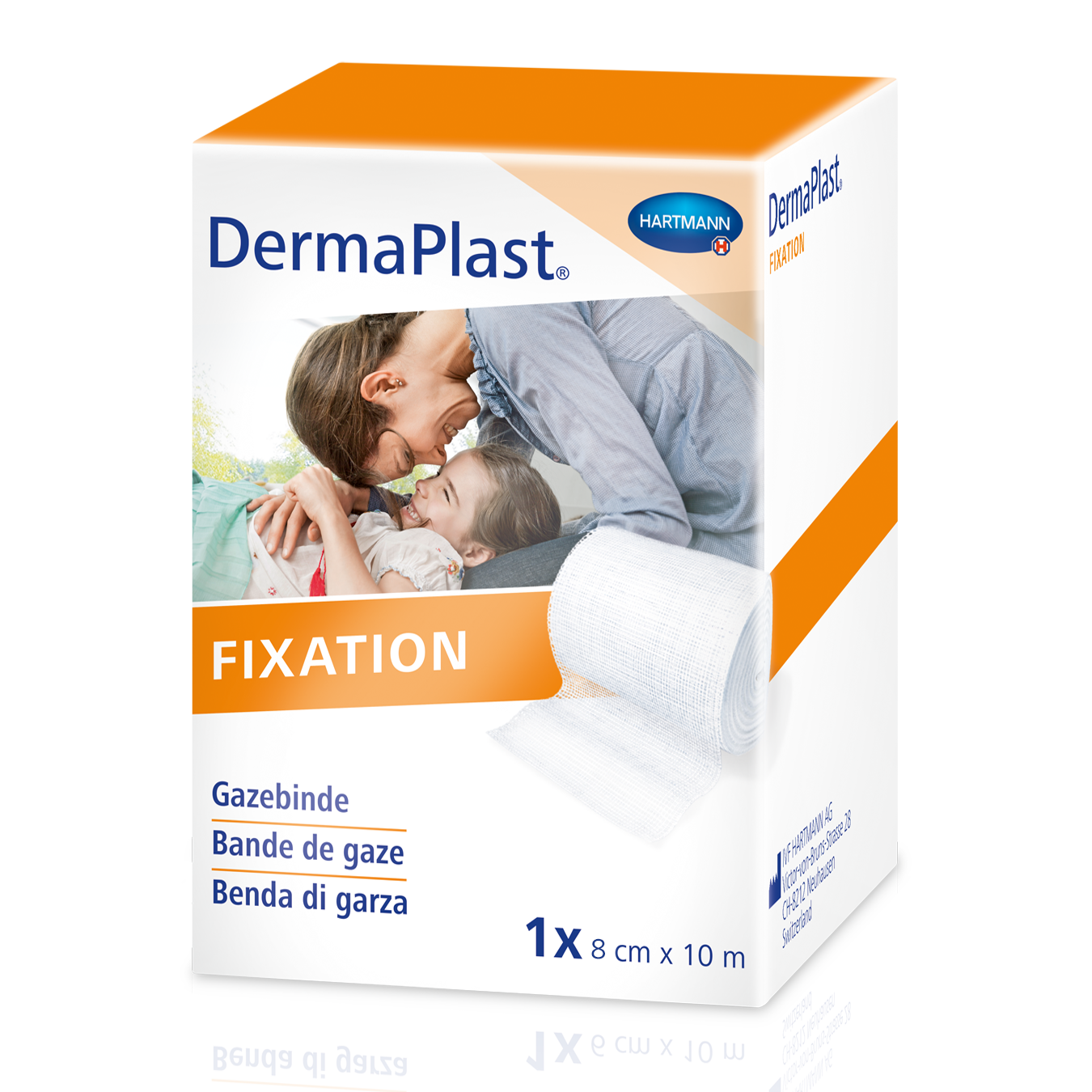 DERMAPLAST Gazebinde festkantig 8cmx10m 1 Stk