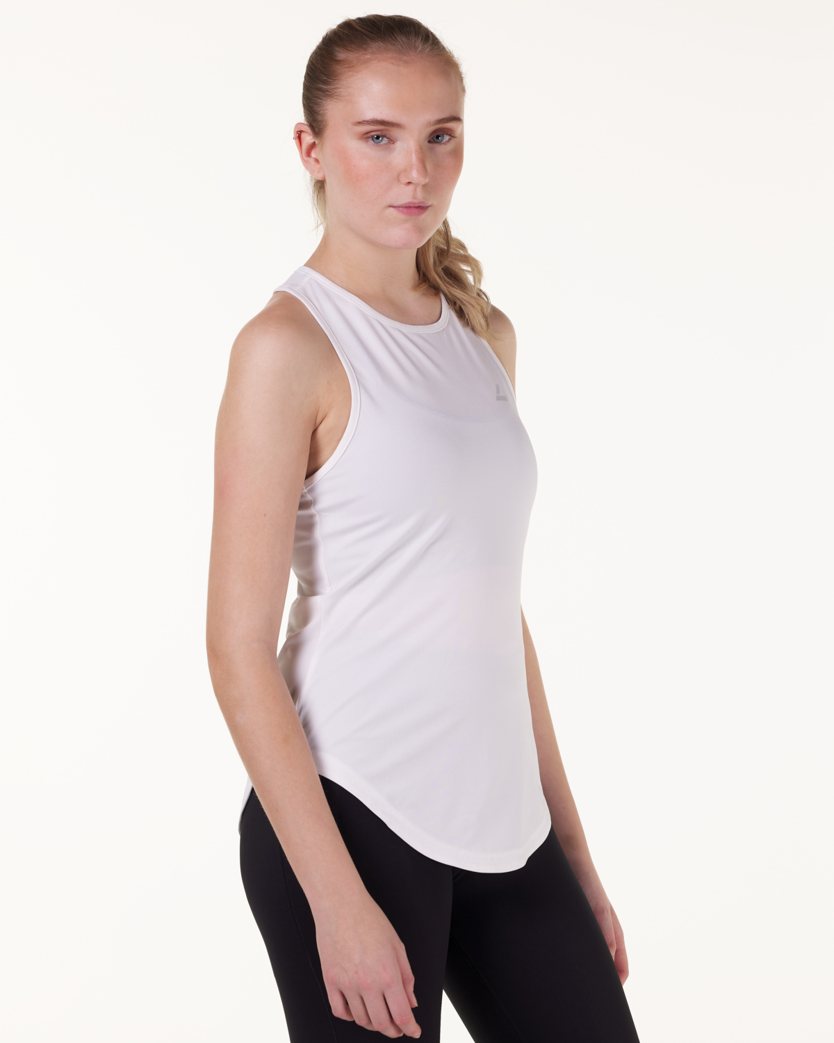 LEVITY Essential Racerback Tank White 22