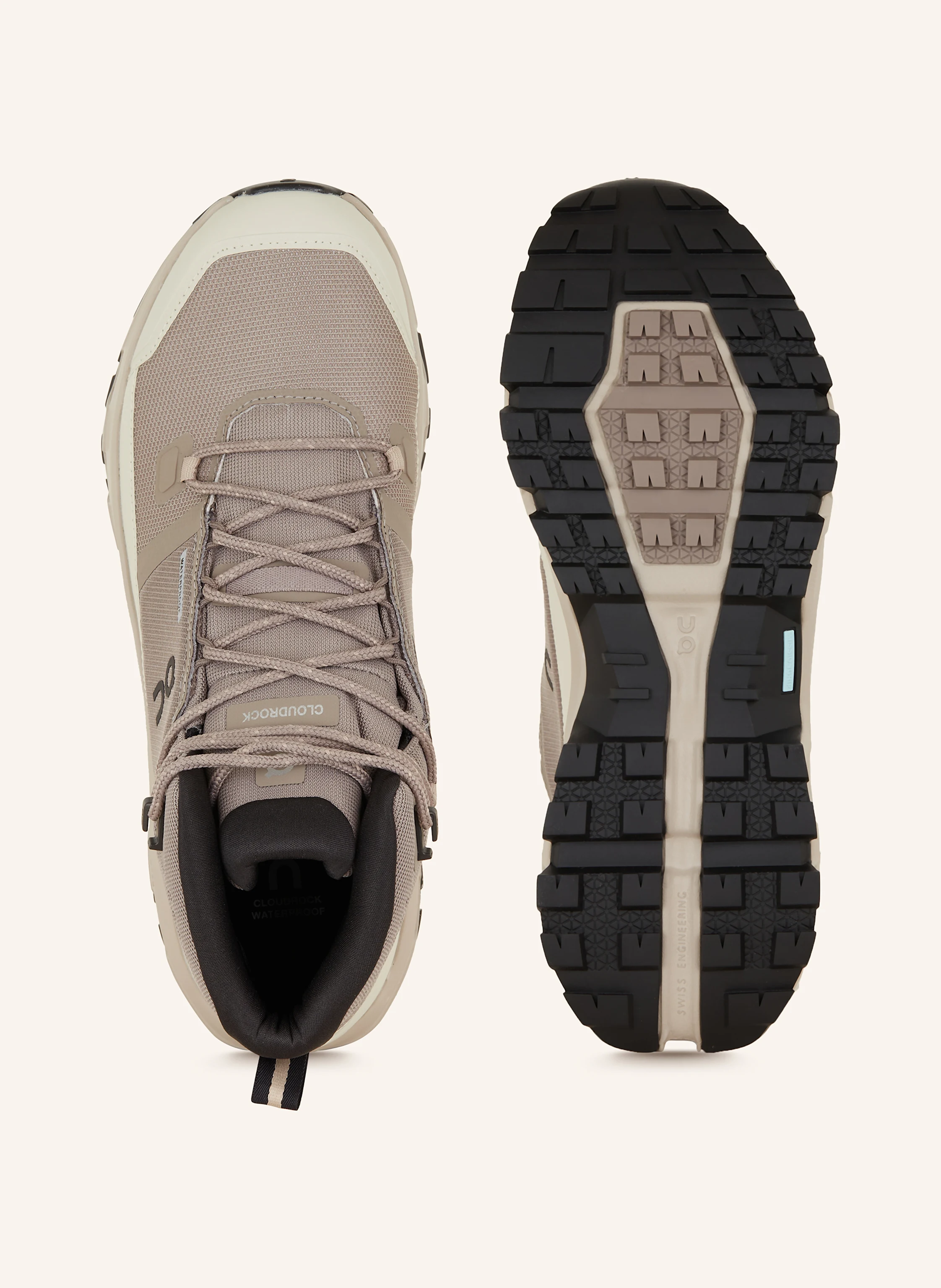 On Wanderschuhe CLOUDROCK MID WP