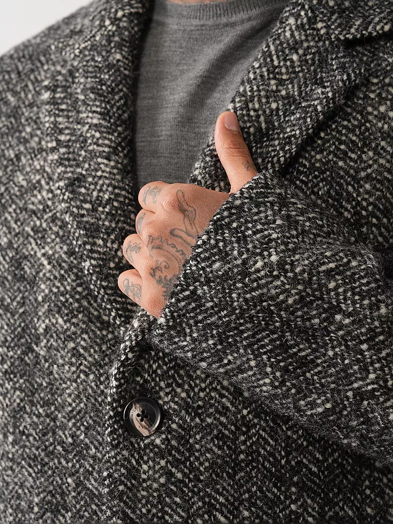 TOMMY HILFIGER Wollmantel  grau