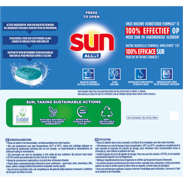 Sun All-in 1 Vaatwastabletten Citroen 46 tabletten
