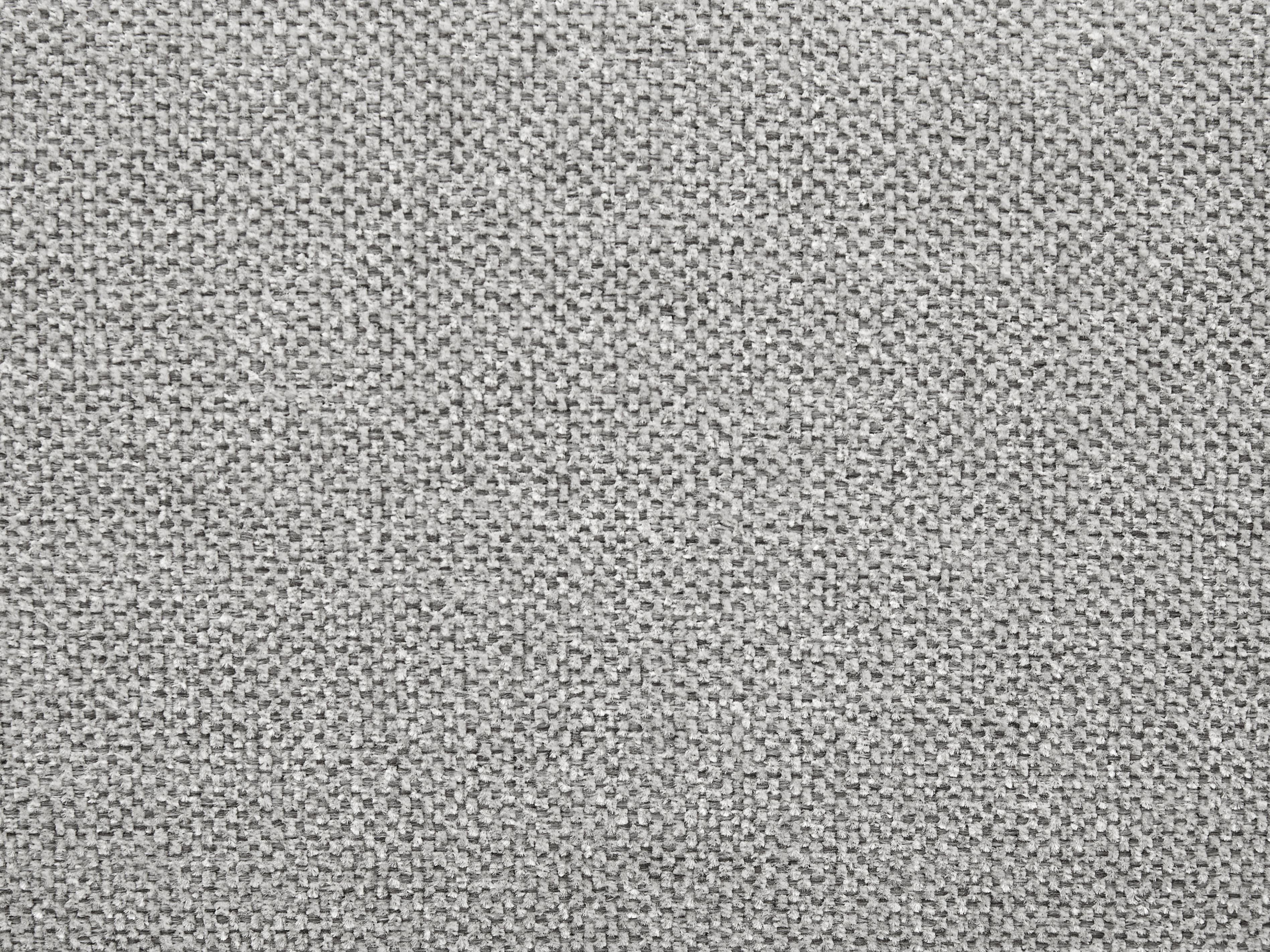 Boxspring met opbergruimte Stof MINISTER 180 x 200 cm Lichtgrijs