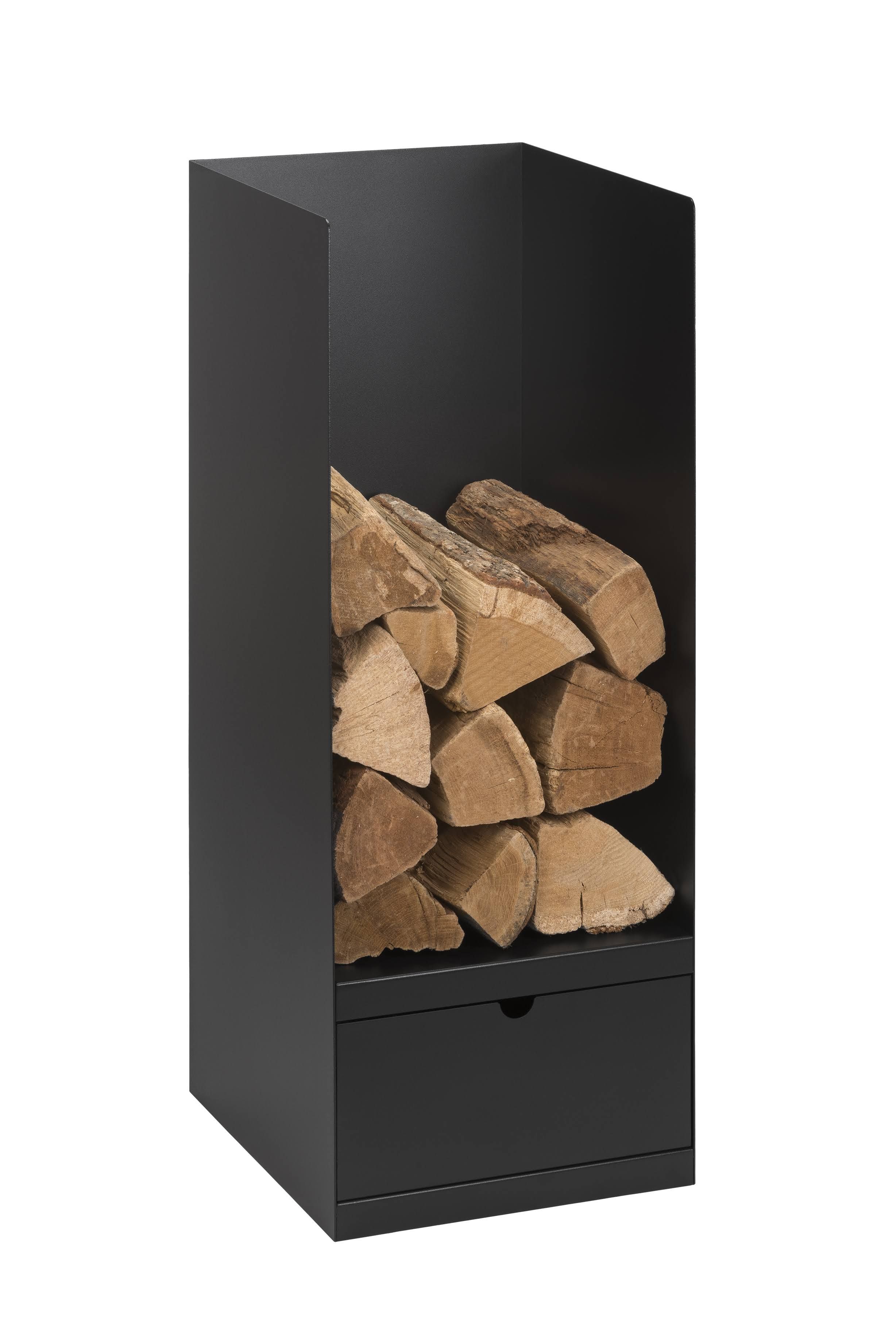 Range-bûches Mister - Rangements pour le bois - L'Architecte du Feu Carron Lugon
