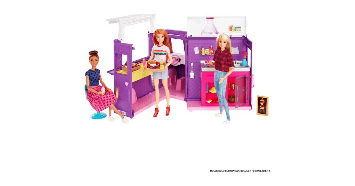 BarbieFresh 'n' Fun Food Truck poppen accessoires