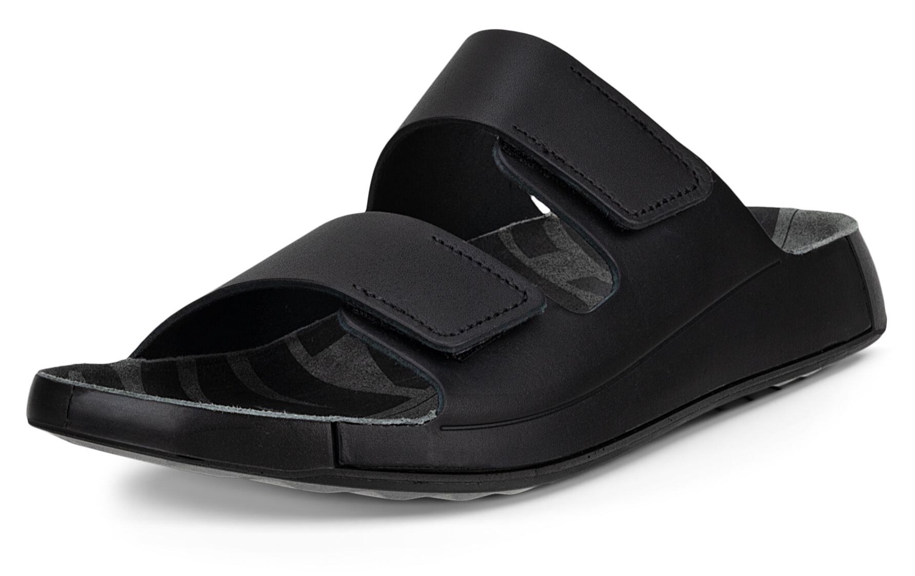 Ecco Pantolette »Cozmo M«  , Sommerschuh, Schlappen, Klettschuh, mit FLUIDFORM™ Konstruktion
