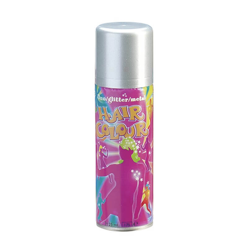 Bombe colorante Metallic argentée Sibel 125ML