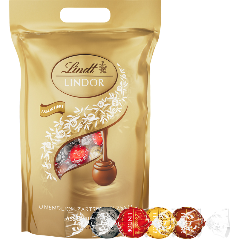Lindt Lindor Kugeln, assortiert, 1000 g