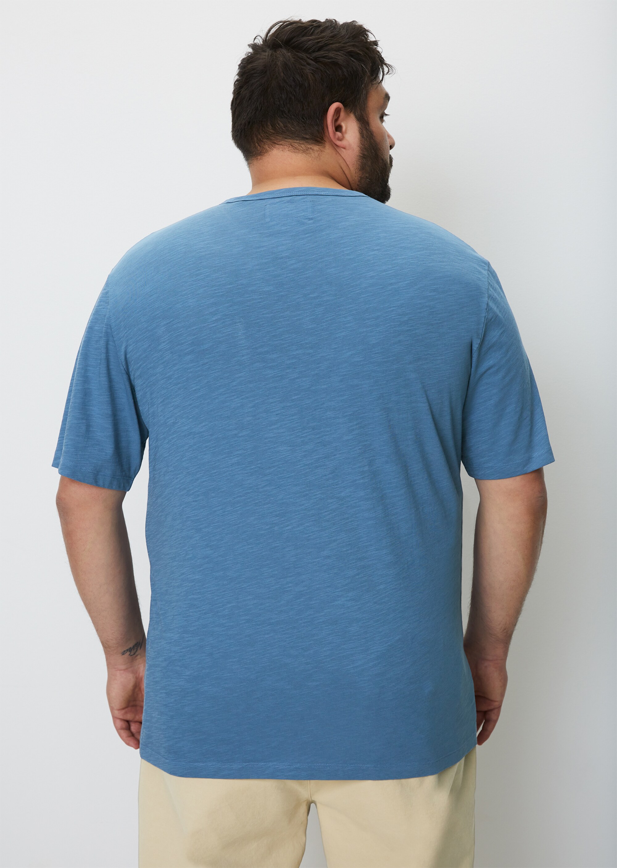 T-Shirt regular in softer Slub-Jersey-Qualität