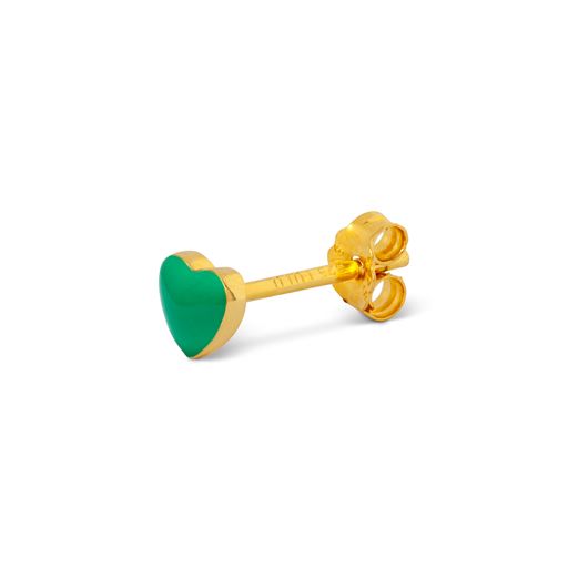 LULU Copenhagen LoveU Ørering, Guld/Grøn