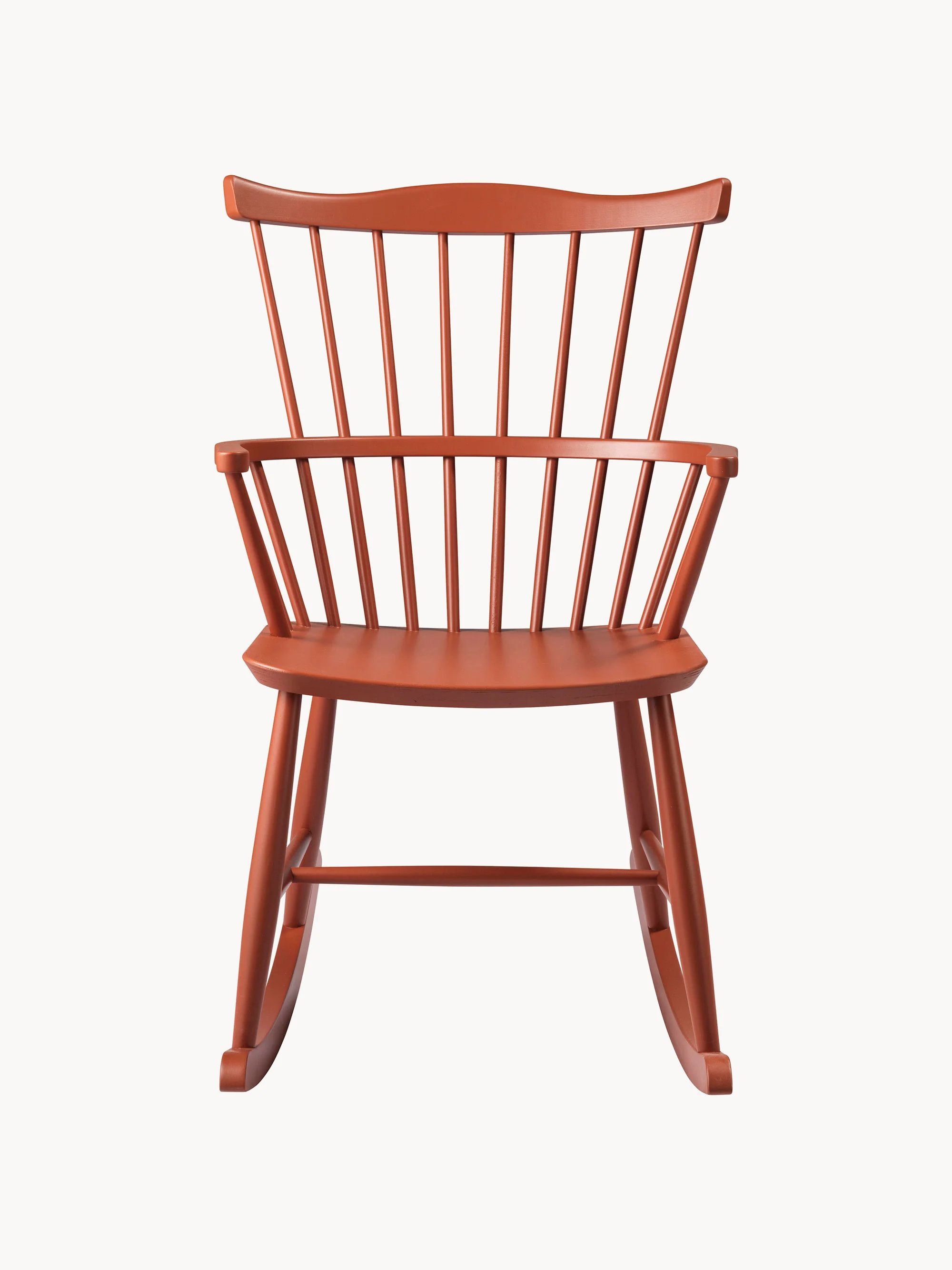 Houten schommelstoel J52G