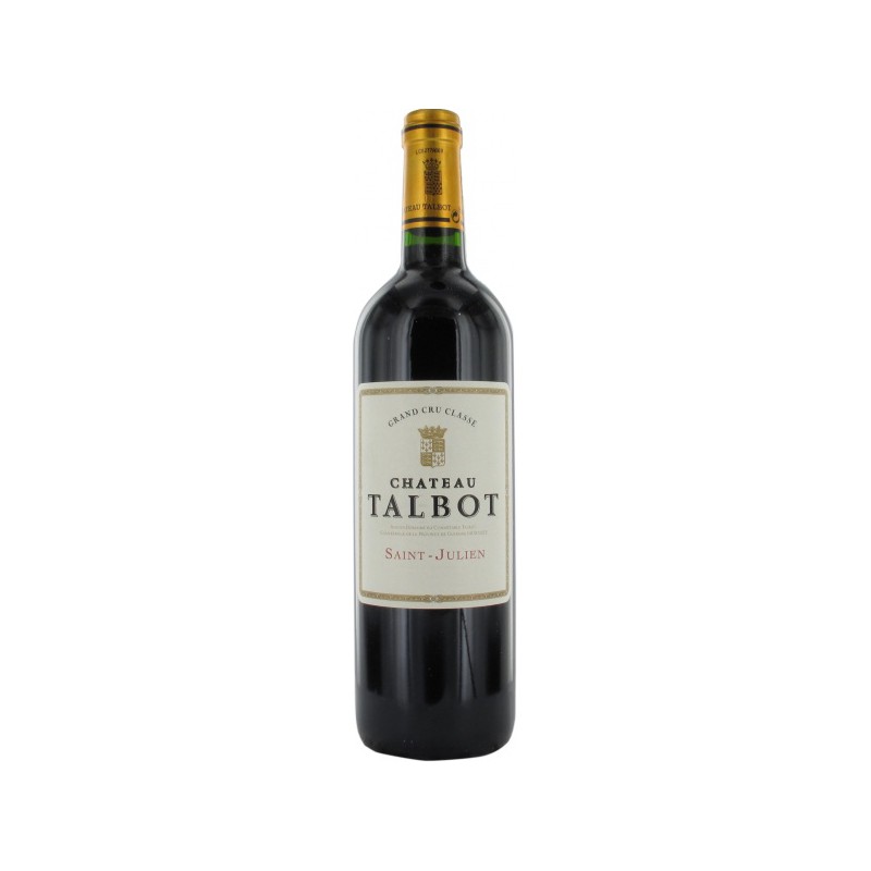 Château TALBOT 2010 - Saint-Julien - 4ème Cru Classé - par Caisse bois de 12 bouteilles 75 cl