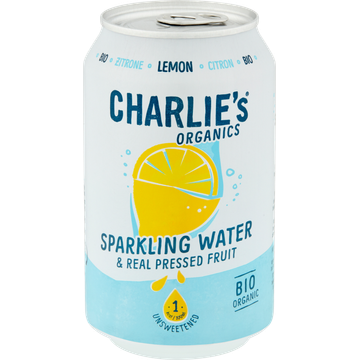 Charlie's Sparkling Water Lemon 330ML