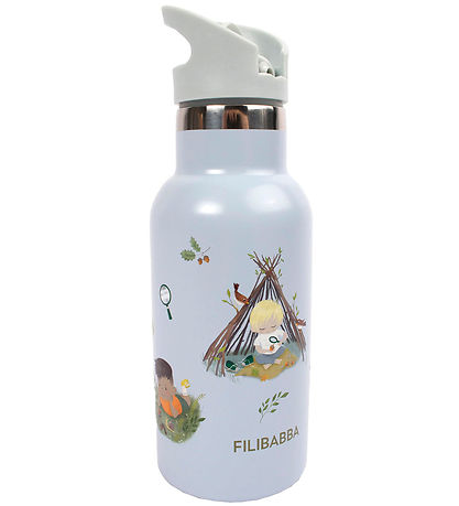 Filibabba Termoflaske - Rustfrit St?l - 350 ml - Tiny Explorers