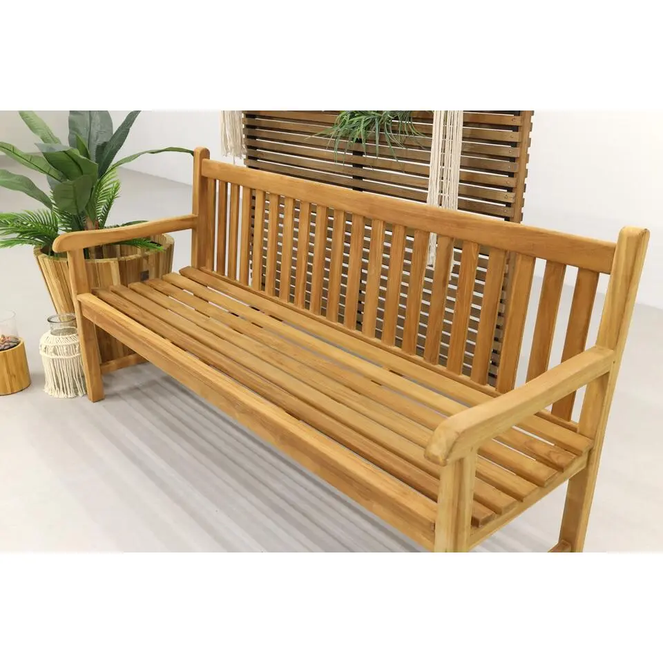 VDG Teak houten tuinbank Bison - 180 cm