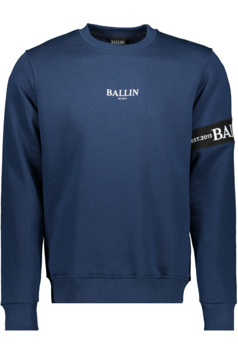 Ballin blauwe heren sweater