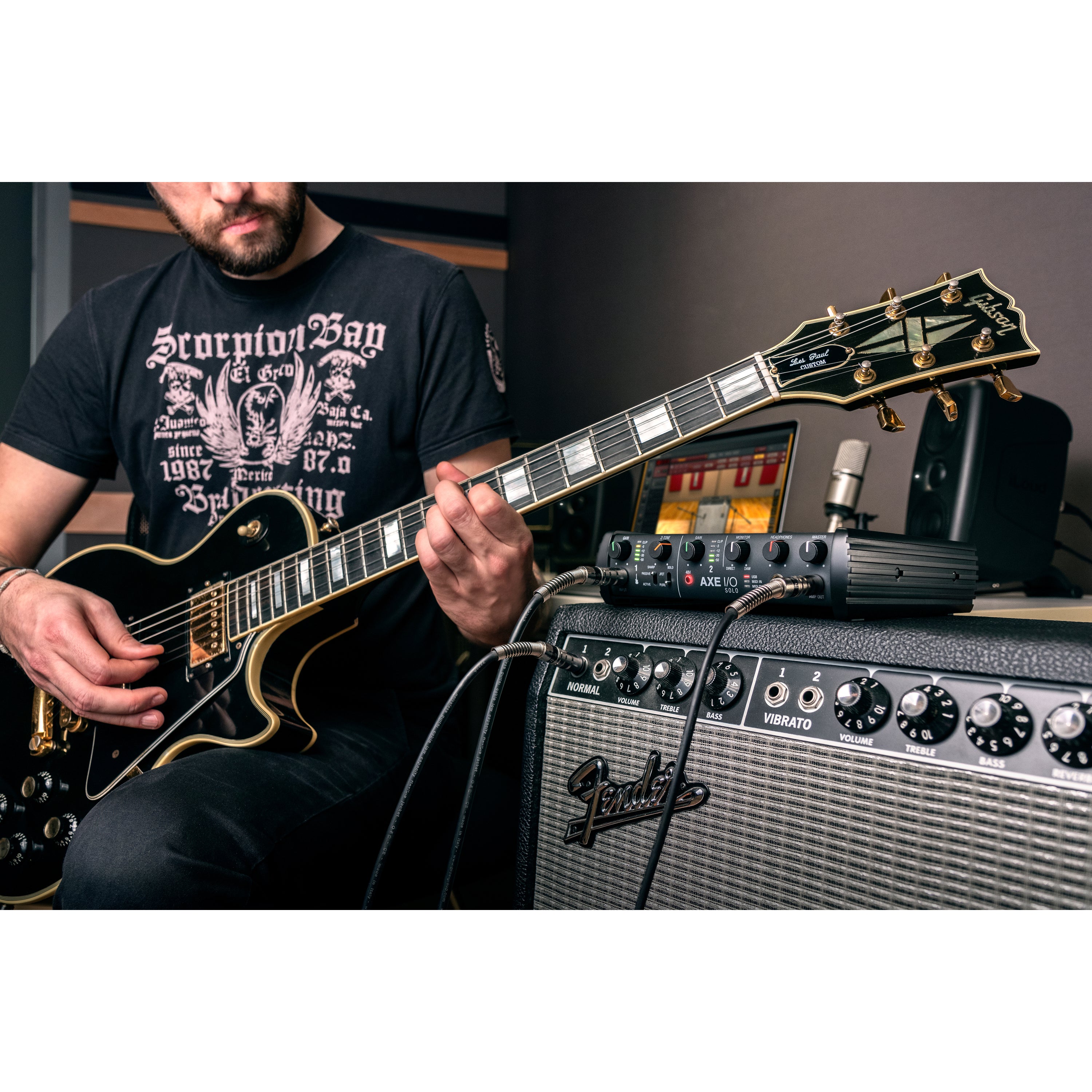 IK Multimedia AXE I/O Solo gitaar recording interface