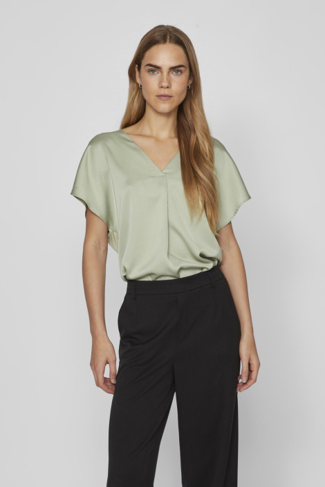 Vila groene dames t-shirt