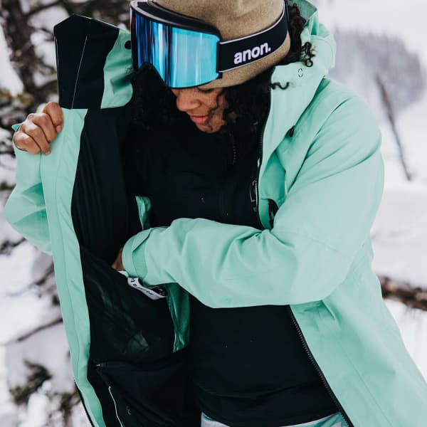 Veste de ski BURTON W AK GORE UPSHFT JK POWDER MINT