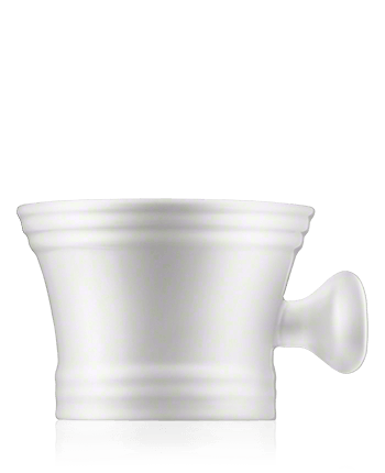 Erbe Solingen Rasier-Accessoires Keramik-Seifenschale mit Griff, weiß 1-Stück