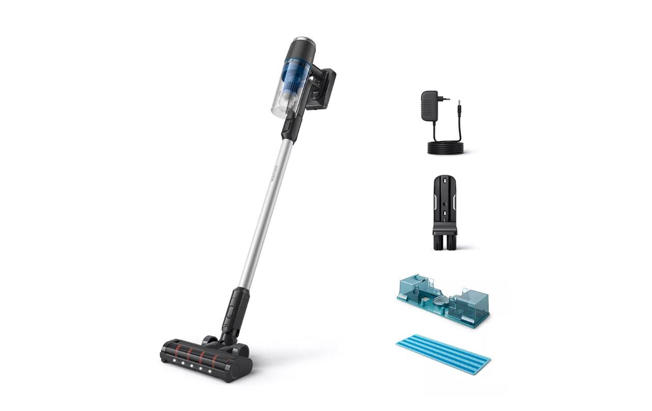 Akku-Hand- und Stielsauger XC3131/01 Blau/Schwarz<br>Kabelloser Staubsauger
