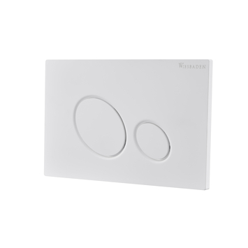 Bedieningspaneel X10 mat wit voor inbouwreservoir UP100