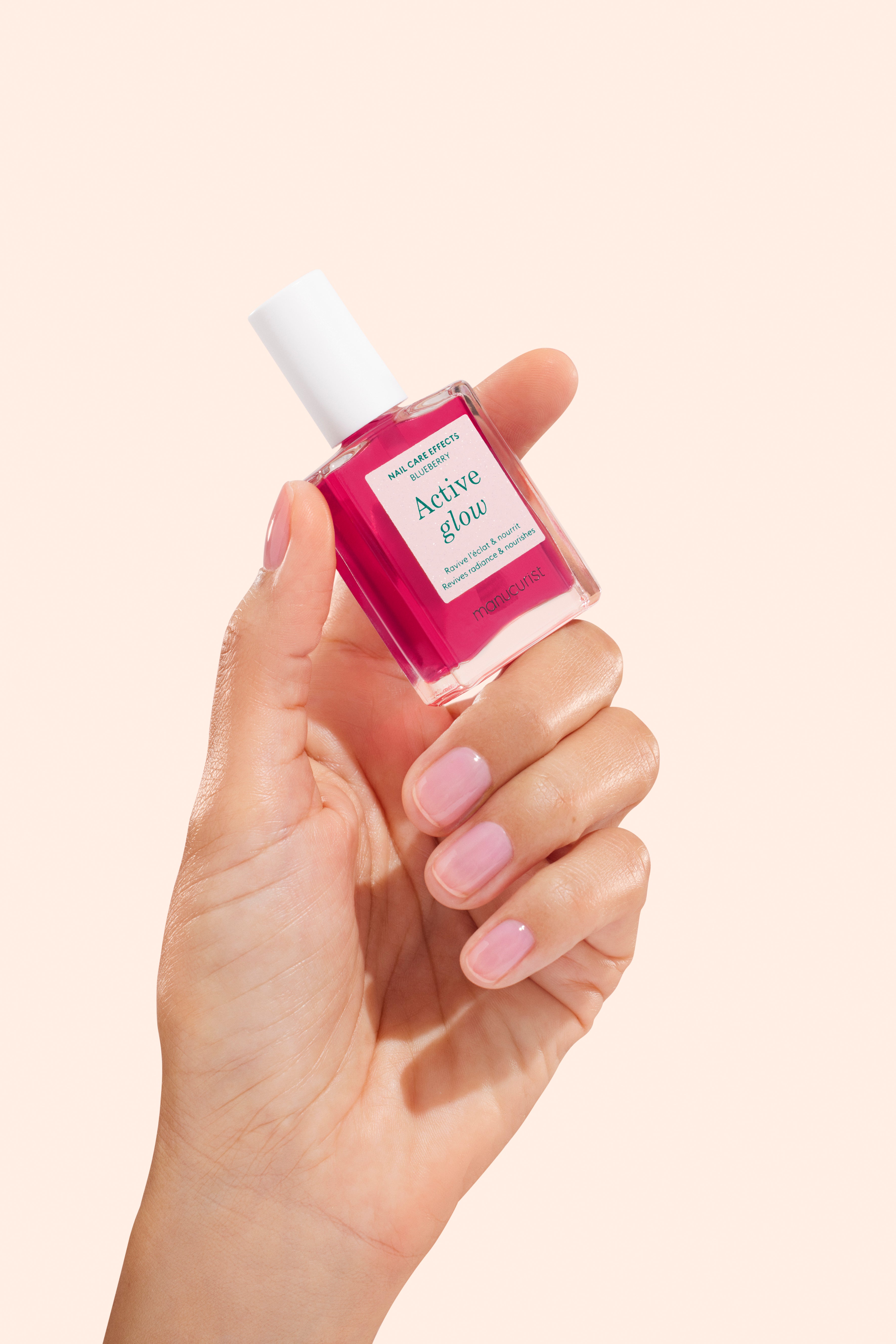 Manucurist  Active Glow neglelak - Blueberry