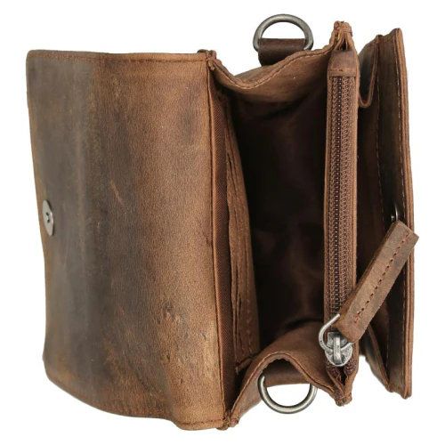 DSTRCT Alligator Creek Telefoontasje Cognac