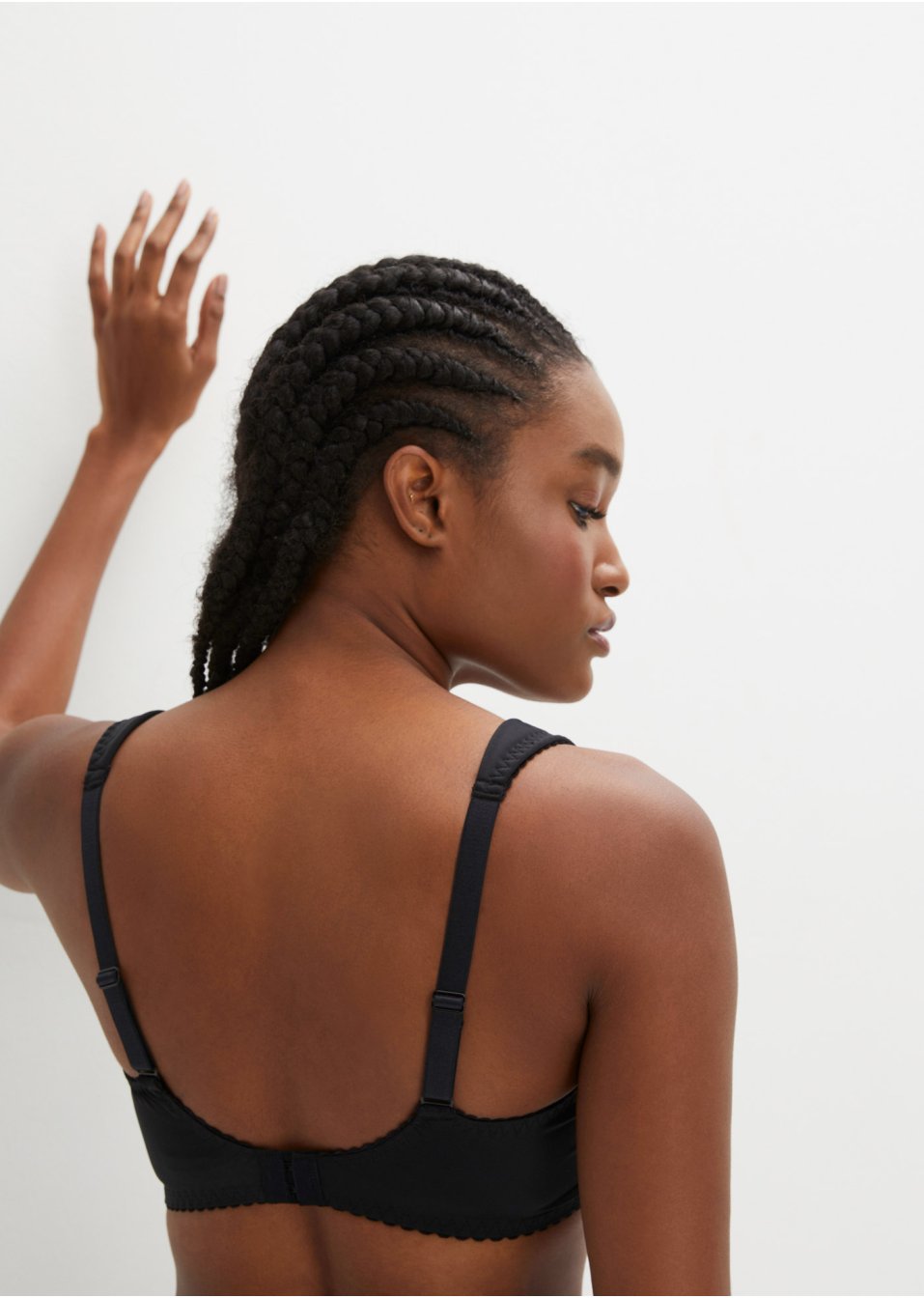 Soutien-gorge minimiseur à armatures avec polyamide recyclé